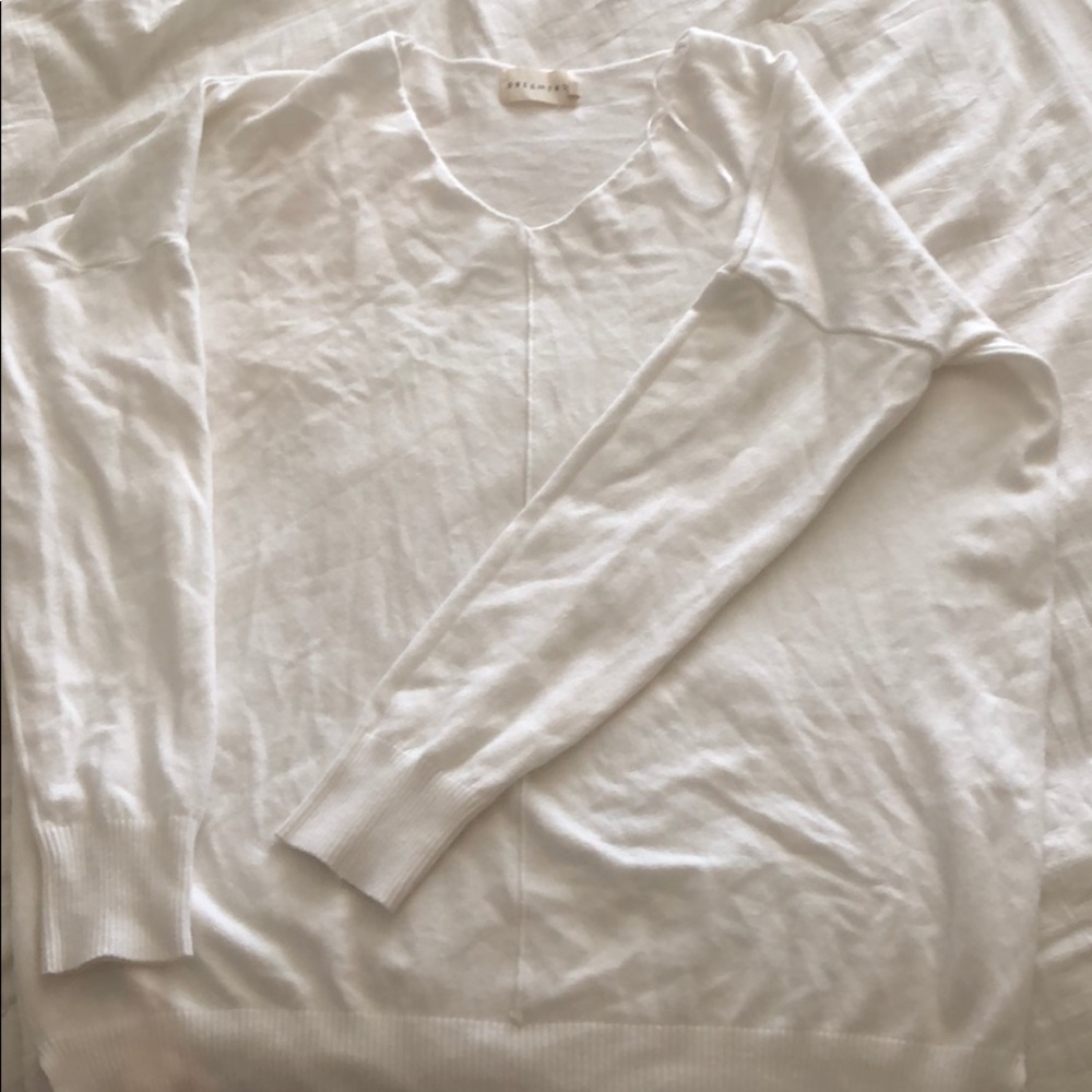 Dreamers white sweater